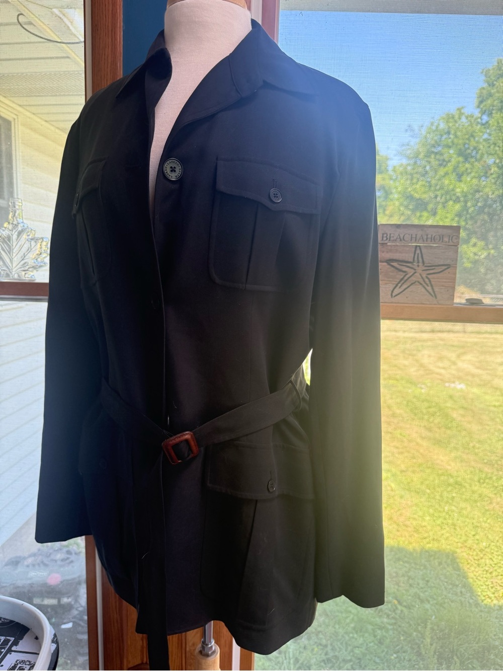 Lauren Ralph Lauren Belted Safari utility jacket